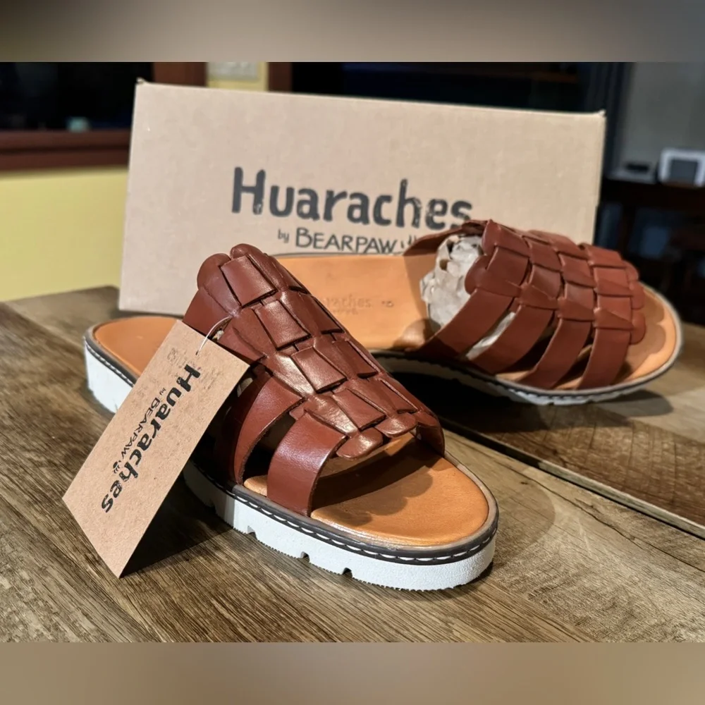 Huaraches by Bearpaw Slide Sandals - Picture 3 of 7